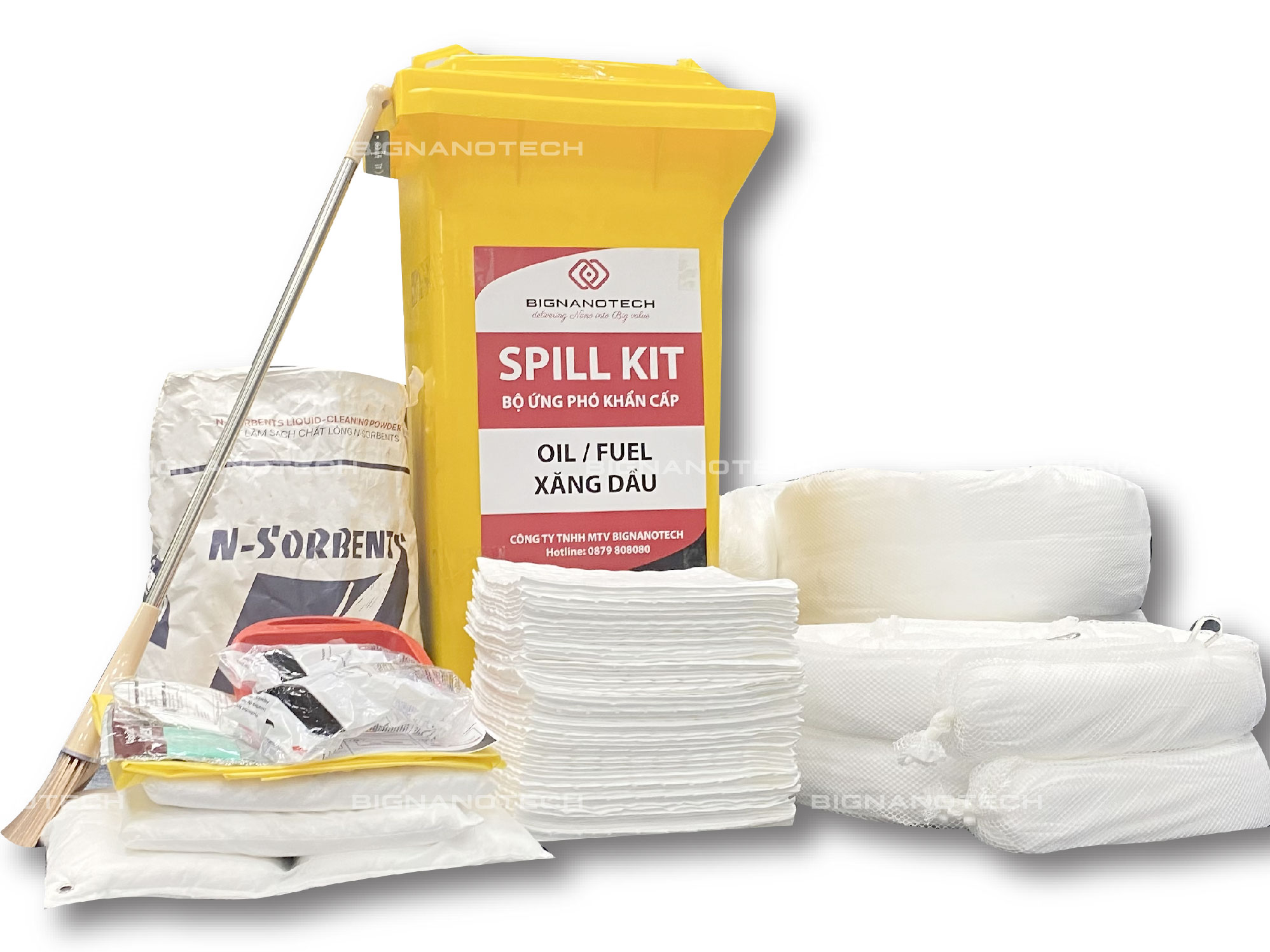 Bộ Spill Kit 240l của Bignanotech