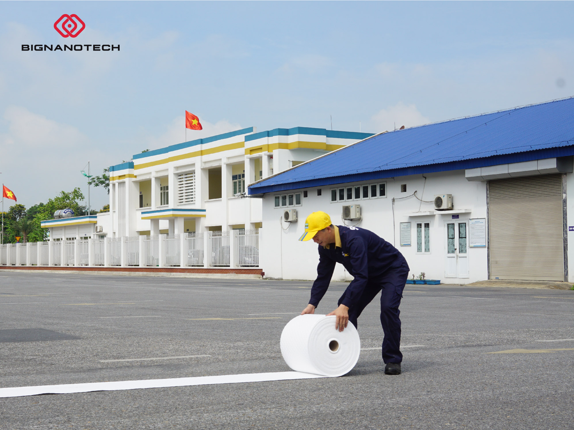 Cuộn thấm dầu N-FIBER ROLL85
